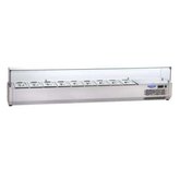 REFR. DISPLAY GN 1/4 L=1900 FLAT GLASS - Mabrook Hotel Supplies